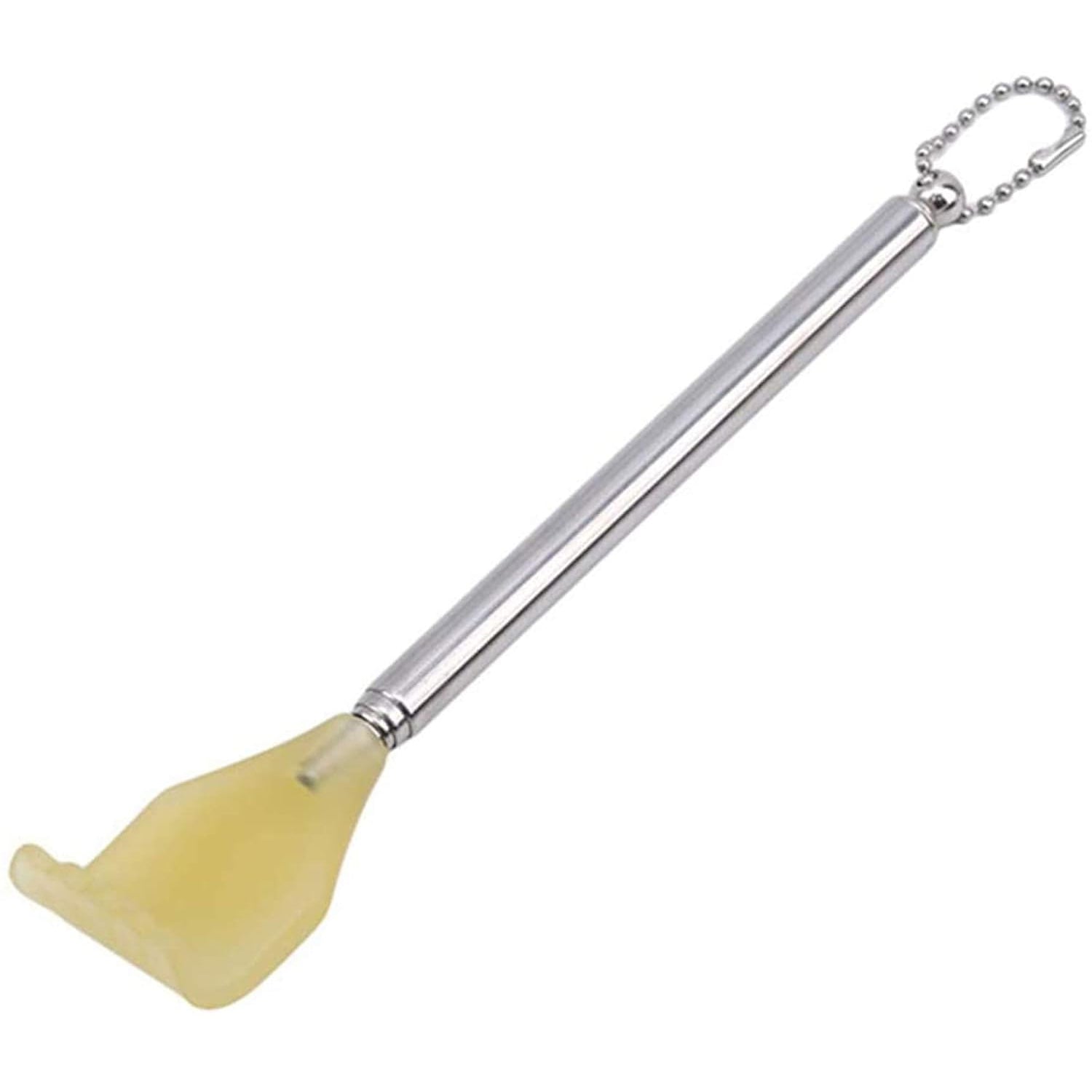 Retractable Stainless Steel Back Scratcher – Telescopic 43 cm Extendable Massage and Itch Relief Tool for Men, Women, Seniors and Travel (1 Pc)