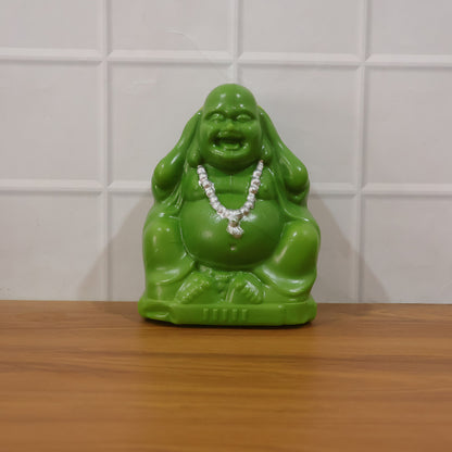 Laughing Buddha Money Bank Coin Saving Box, Lucky Wealth Idol Piggy Bank, Decorative Coin Storage Box for Kids, Home &amp; Office Décor Gift (1 Pc)