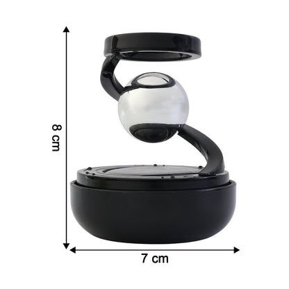 Premium Solar-Powered Rotating Car Air Freshener with Automatic Spinning Scent Diffuser | Galaxy Dashboard Perfume, Solar Aroma Diffuser, Dashboard Decor & Long-Lasting Fragrance (1 Pc)