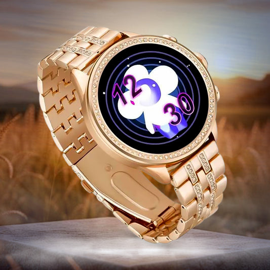 Gen 9 Diamond Strap Latest Edition Smartwatch HD Display with 2 Straps (1 Set)