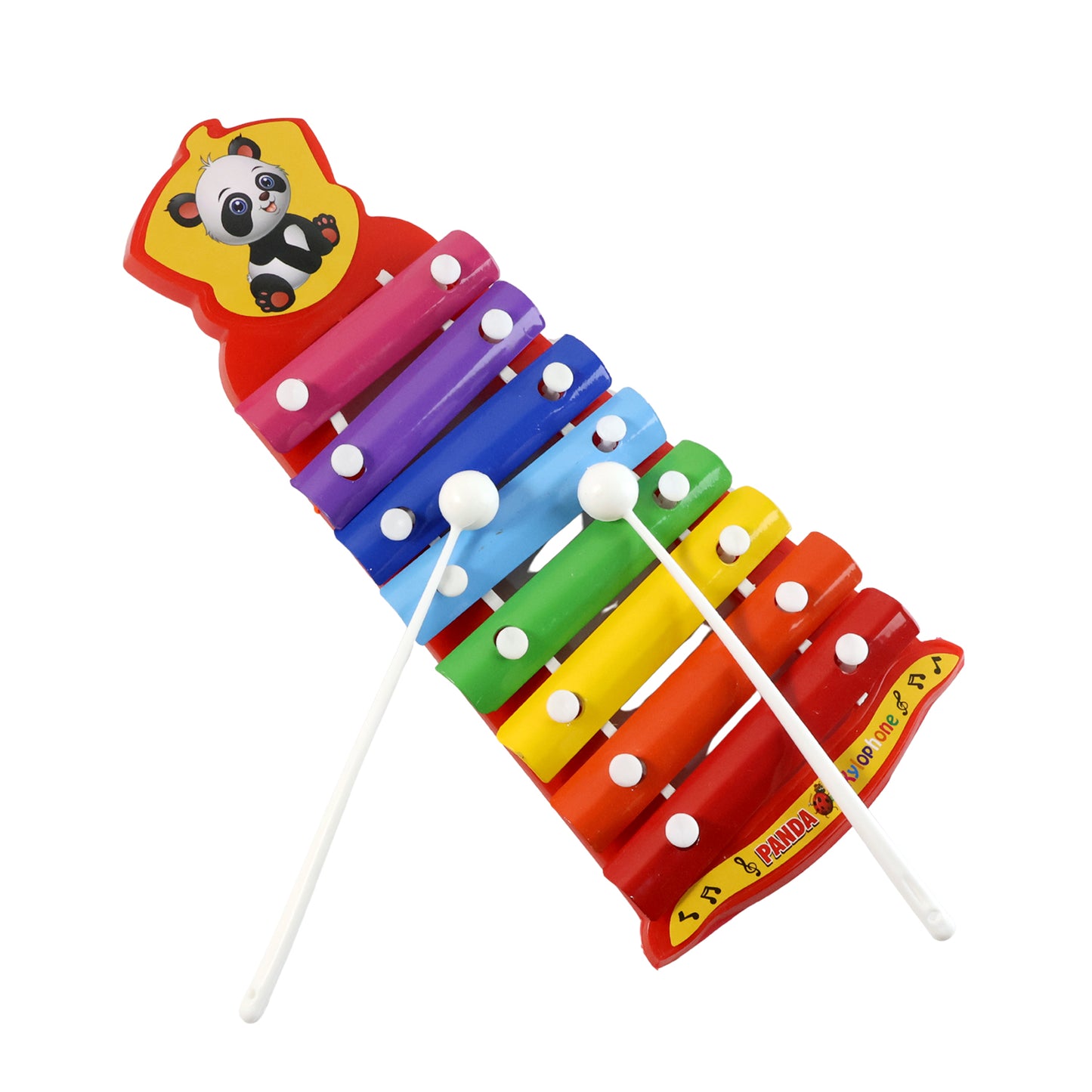Colorful Kids Musical Xylophone Toy with Dual Mallets | Sound Recognition & Creative Play – Handheld Educational Musical Toy for Children