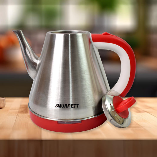 1.5 Litre Stainless Steel Electric Kettle 1500W Fast Boiling Hot Water Kettle with Auto Shut Off and 360 Degree Cordless Base