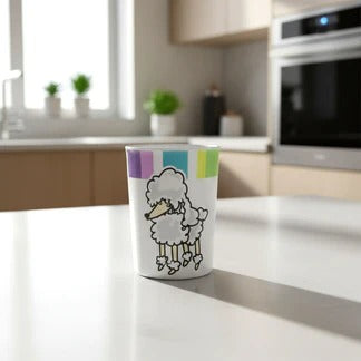 Cute Cartoon Melamine Drinking Glass (Approx 250ml, 1 Pc)