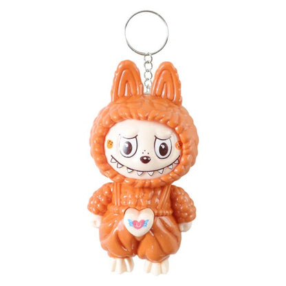 Face Changing Key Holder Cartoon Character Keychain for Men and Women – Expression Changing Doll Toy with Keyring – Cute Mini Character Keychain Gift (1 Pc)