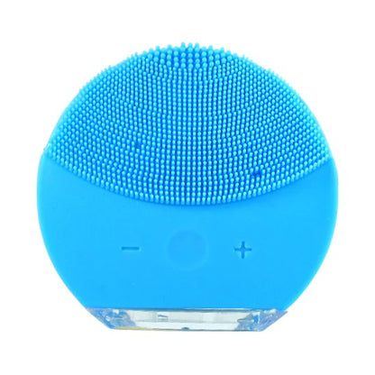Facial Cleansing Brush and Silicone Face Massager with Ultrasonic Vibration and USB Rechargeable Deep Cleansing Device (1 Pc)