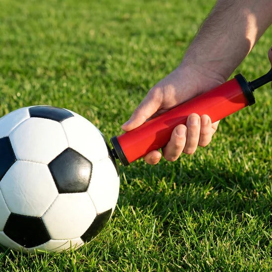 Inflator Air Ball Pump Soft Bouncing Ball Development Kids Toy Sports Plastic Pump For Soccer Basketball Football Volleyball Ball (24 Cm 33.5 Cm)