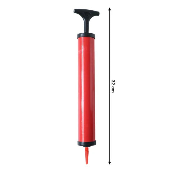 Inflator Air Ball Pump Soft Bouncing Ball Development Kids Toy Sports Plastic Pump For Soccer Basketball Football Volleyball Ball (24 Cm 33.5 Cm)