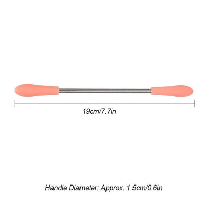 Facial Hair Remover Set Spring Epilator with Eyebrow Razors and Bevelled Tweezers for Women Facial Hair Removal and Eyebrow Grooming