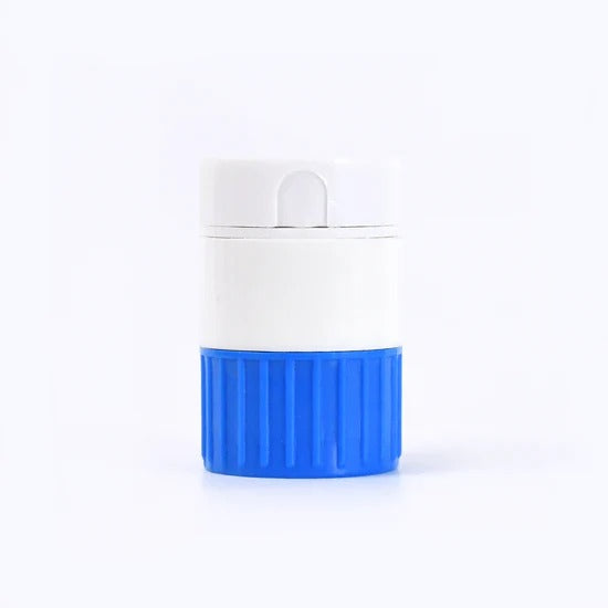 4 in 1 Multipurpose Tablet Cutter, Crusher and Pill Storage Box – Portable Pocket Size Medicine Organizer