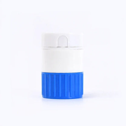 4 in 1 Multipurpose Tablet Cutter, Crusher and Pill Storage Box – Portable Pocket Size Medicine Organizer