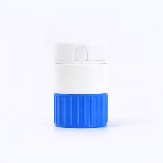 4 in 1 Multipurpose Tablet Cutter, Crusher and Pill Storage Box – Portable Pocket Size Medicine Organizer
