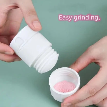 4 in 1 Multipurpose Tablet Cutter, Crusher and Pill Storage Box – Portable Pocket Size Medicine Organizer