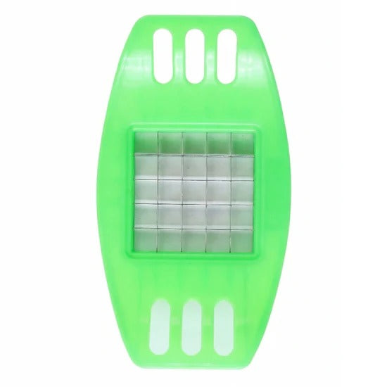 Manual Potato Cutter French Fries Cutter with Stainless Steel Blade and ABS Handle for Potato Sweet Potato Chips and Waffle Slices Pack of 1