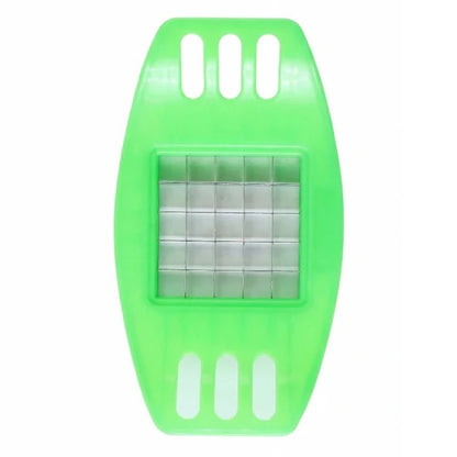 Manual Potato Cutter French Fries Cutter with Stainless Steel Blade and ABS Handle for Potato Sweet Potato Chips and Waffle Slices Pack of 1