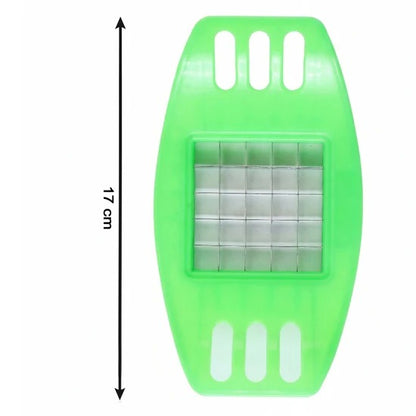 Manual Potato Cutter French Fries Cutter with Stainless Steel Blade and ABS Handle for Potato Sweet Potato Chips and Waffle Slices Pack of 1
