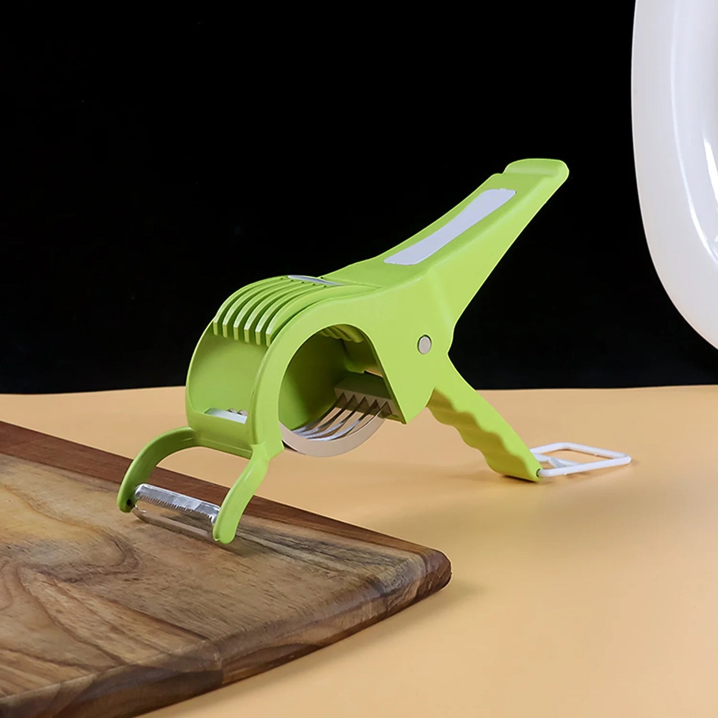 Vegetable Cutter With Peeler