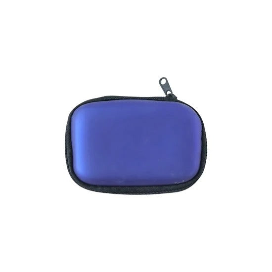Multipurpose Hard Shell EVA Travel Storage Case for Electronics, Earphones, USB Drives, Data Cables, Chargers and Power Banks, Compact Zipper Gadget Organizer Pouch