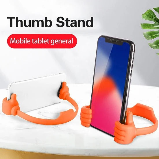 Hand Shape Mobile Stand Adjustable Phone Holder for Smartphone with Multi Angle Viewing for Video Watching Online Classes Gaming Reading and Office Use (1 Pc)