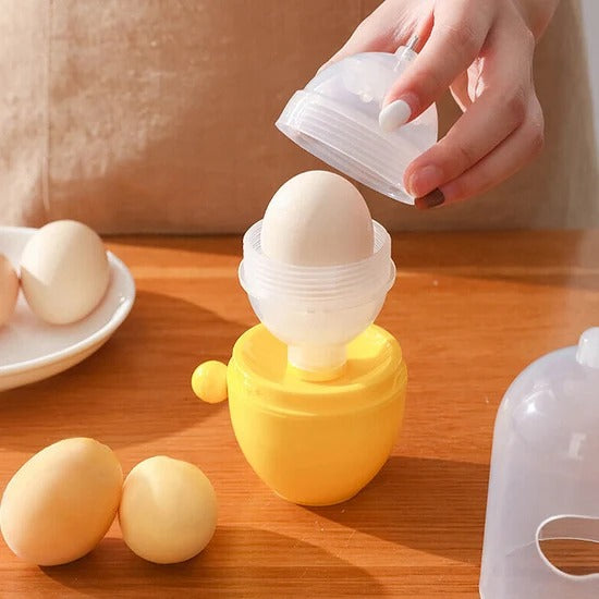 Manual Egg Puller Scrambler – Household Golden Egg Maker, Egg Yolk Mixer Without Breaking Shell, Portable Kitchen Egg Mixing Tool (1 Pc)