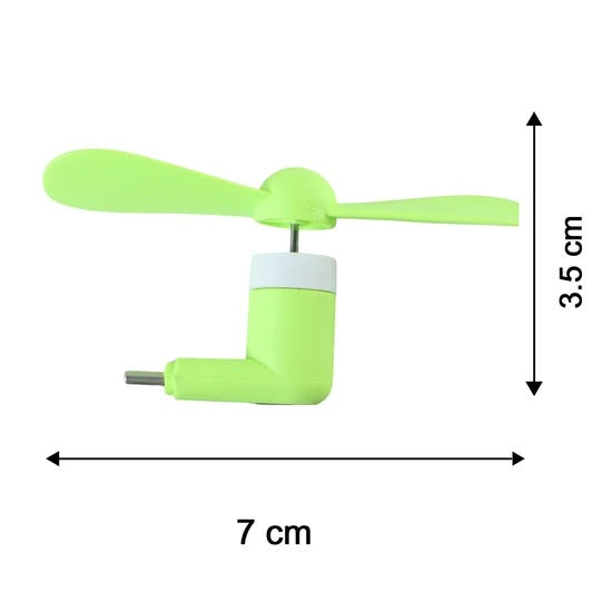 Mini USB Fan Portable Handheld Clip Fan Adjustable Speed for Home Office Study Travel Camping and Personal Cooling (1 Pc)