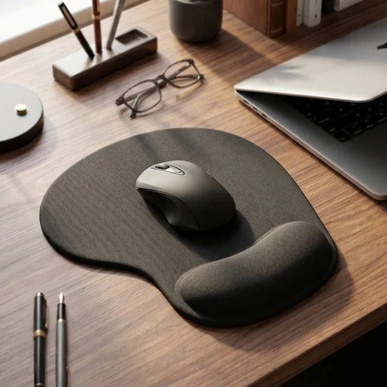 High Quality Gaming Wrist Mouse Pad Ergonomic Soft Wrist Support Desk Mat for Computer Laptop Office Gaming and Study Use (1 Pc)