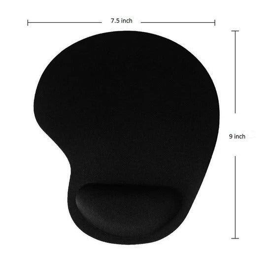 High Quality Gaming Wrist Mouse Pad Ergonomic Soft Wrist Support Desk Mat for Computer Laptop Office Gaming and Study Use (1 Pc)