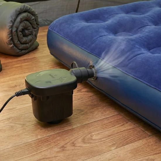 Electric Air Pump with 3 Nozzles for Balloons Balls Air Mattresses Pool Floats Inflatable Sofa and Outdoor Use