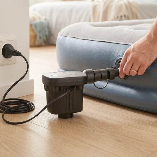Electric Air Pump with 3 Nozzles for Balloons Balls Air Mattresses Pool Floats Inflatable Sofa and Outdoor Use