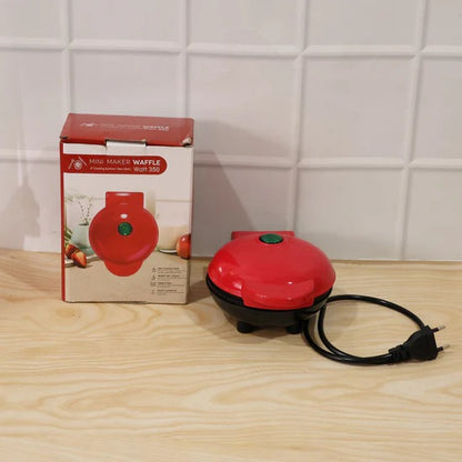 Mini Waffle Maker Machine Waffle Iron Home Appliances Kitchen Gift Easy To Clean On-stick Surfaces Perfect Breakfast Dessert Sandwich Pan Cakes Paninis Other Snacks Machine