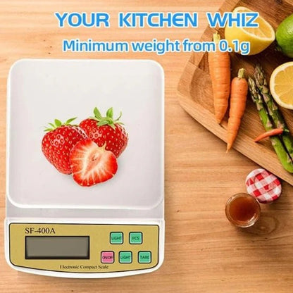 1610 Digital Multi-purpose Kitchen Weighing Scale (Sf400a)