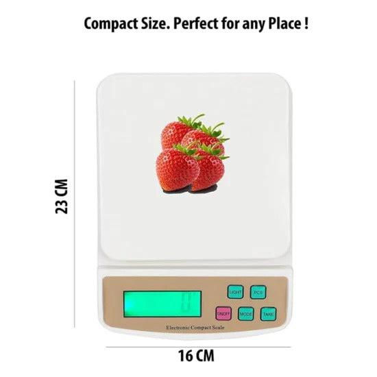 1610 Digital Multi-purpose Kitchen Weighing Scale (Sf400a)