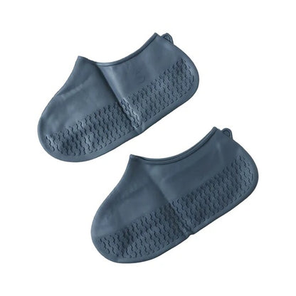 4919 Shoe Cover (Small Size) For Rain Reusable Antiskid Waterproof Boot Cover Shoe Protector For Bike Silicone (1 Pair)