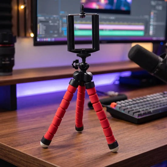 Mini Tripod Flexible Tripod Stand (1 Pc)