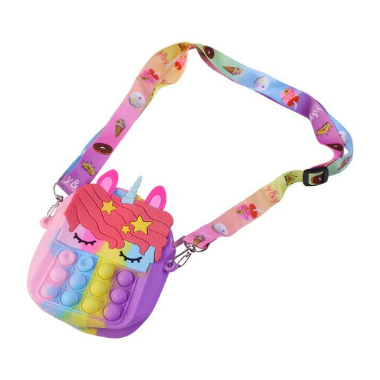 Childrens Silicone Bag Childrens Coin Purse (1 Pc)