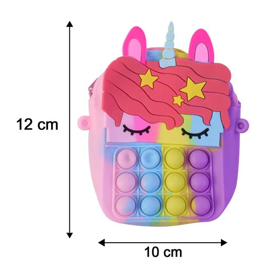 Childrens Silicone Bag Childrens Coin Purse (1 Pc)