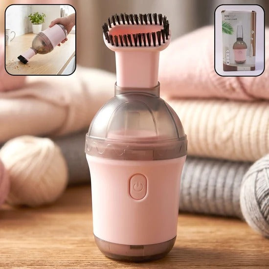 Handheld Cordless Vacuum Cleaner Mini Desktop Dust Cleaner One Button Switch for Office Home Car Keyboard and Table Cleaning (1 Pc)
