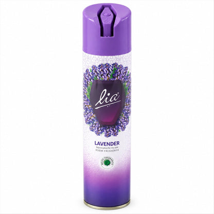 Lavender Room Freshener Spray 224ml | Floral Fragrance Aerosol Air Freshener for Home, Bedroom, Bathroom and Office
