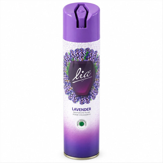 Lavender Room Freshener Spray 224ml | Floral Fragrance Aerosol Air Freshener for Home, Bedroom, Bathroom and Office
