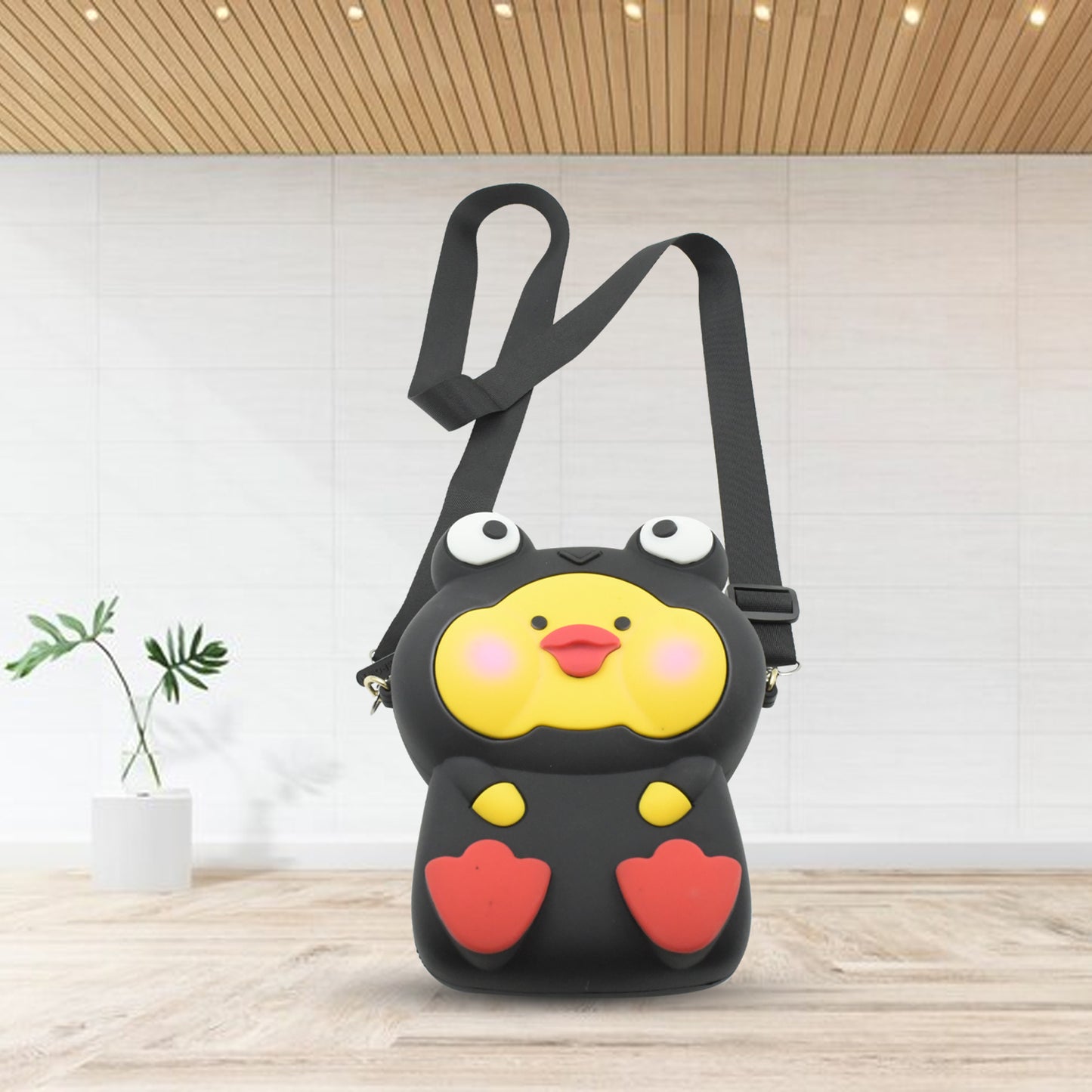 Cute Cartoon Girls Mini Backpack and Shoulder Bag – Portable Silicone Crossbody Purse for Kids, Girls and Women – Lightweight Gift Bag (1 Piece Mix Color)