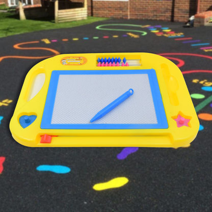 Magic Slate Drawing and Writing Board for Kids – Erasable Learning Pad with Pen for Reading, Writing and Sketching (31 × 22 cm)