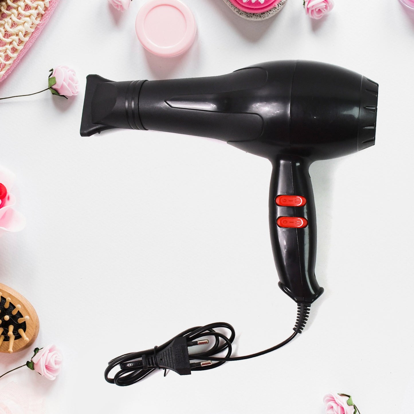 Professional Multi Purpose Hair Dryer 1800W with 2 Speed Settings and 3 Heat Levels for Salon and Home Hair Styling