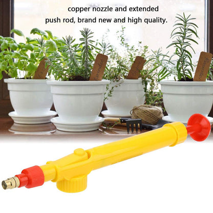 Water Bottle Spray Gun Nozzle | Manual Adjustable Handheld Water Sprayer for Garden Watering, Irrigation and Cleaning
