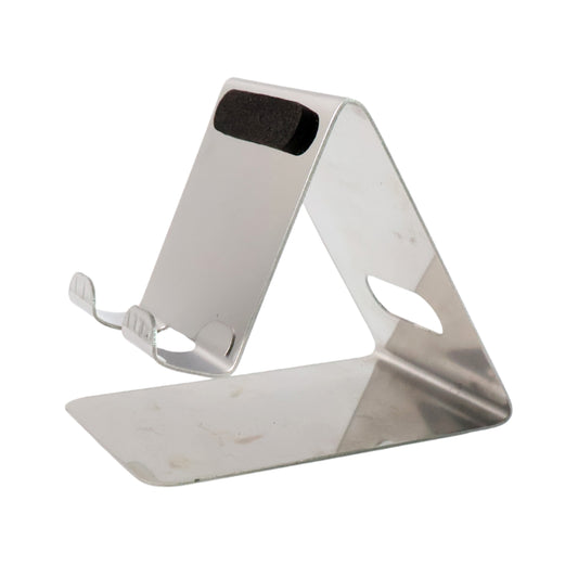 Universal Mobile and Tablet Stand Holder – Adjustable Desktop Phone Dock with Anti-Slip Base and Durable Steel Frame (1 Pc)