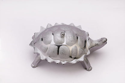 Multipurpose Tortoise Shape Dry Fruit Box Decorative Gift Storage Container for Dry Fruits Chocolates Snacks Festive Serving and Home Décor (1 Pc)