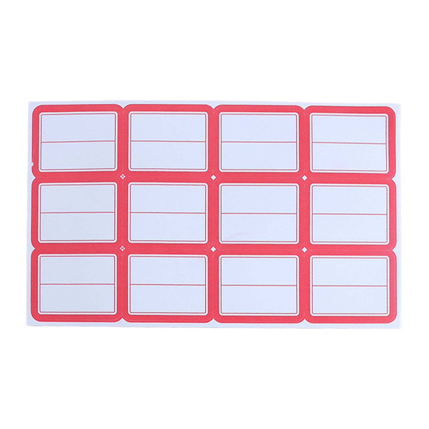 Writable Label Stickers – 50 Sheets Self-Adhesive Labels for Organizing and Identification