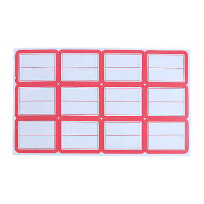 Writable Label Stickers – 50 Sheets Self-Adhesive Labels for Organizing and Identification