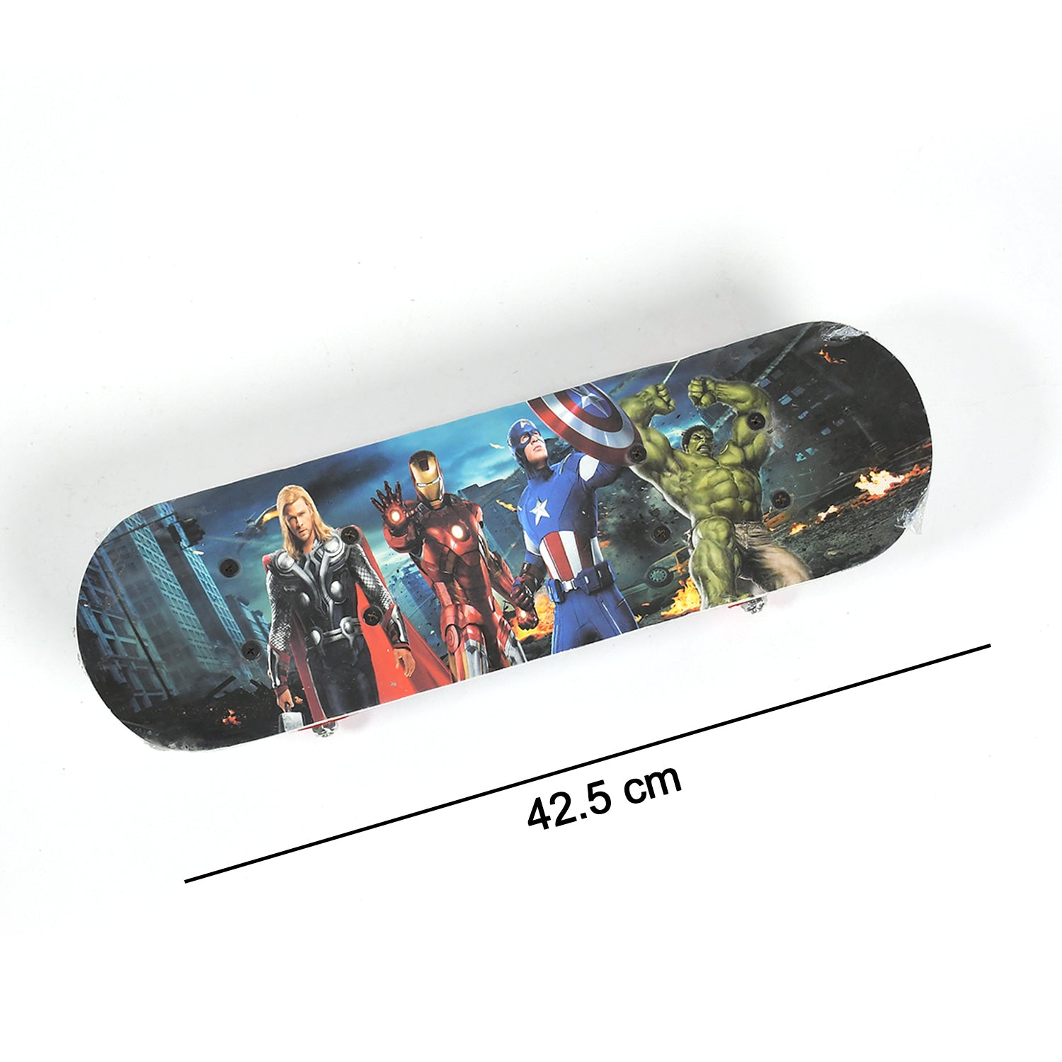 Wooden Mini Skateboard Cruiser Lightweight Skate Board with Smooth Wheels for Kids Beginners Teens and Adults Outdoor Fun Ride and Gift (1 Pc)