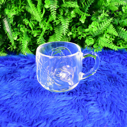 Glass 3 Pc Tumbler and 1 Pc Cup Set, Juice Glasses and Transparent Water Glass Coffee and Tea Cup / Mug (4 Pcs Set)