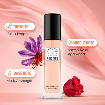 Og Beauty Luxury Pure Elegance Eau De Parfum Gift - (4 Pc Set 20 Ml)