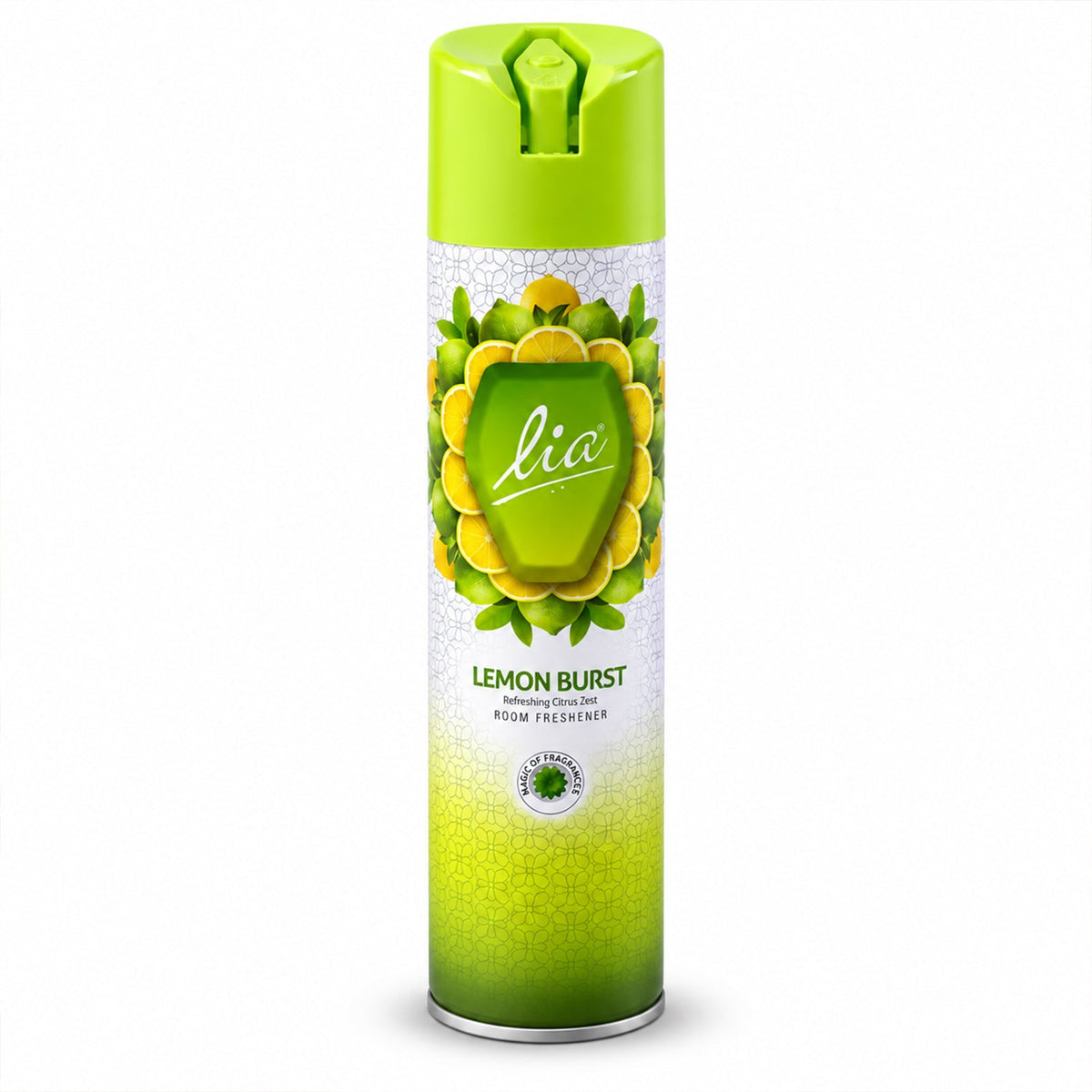 Lemon Burst Room Freshener Spray 224ml | Citrus Fragrance Aerosol Air Freshener for Home, Bedroom, Bathroom and Office
